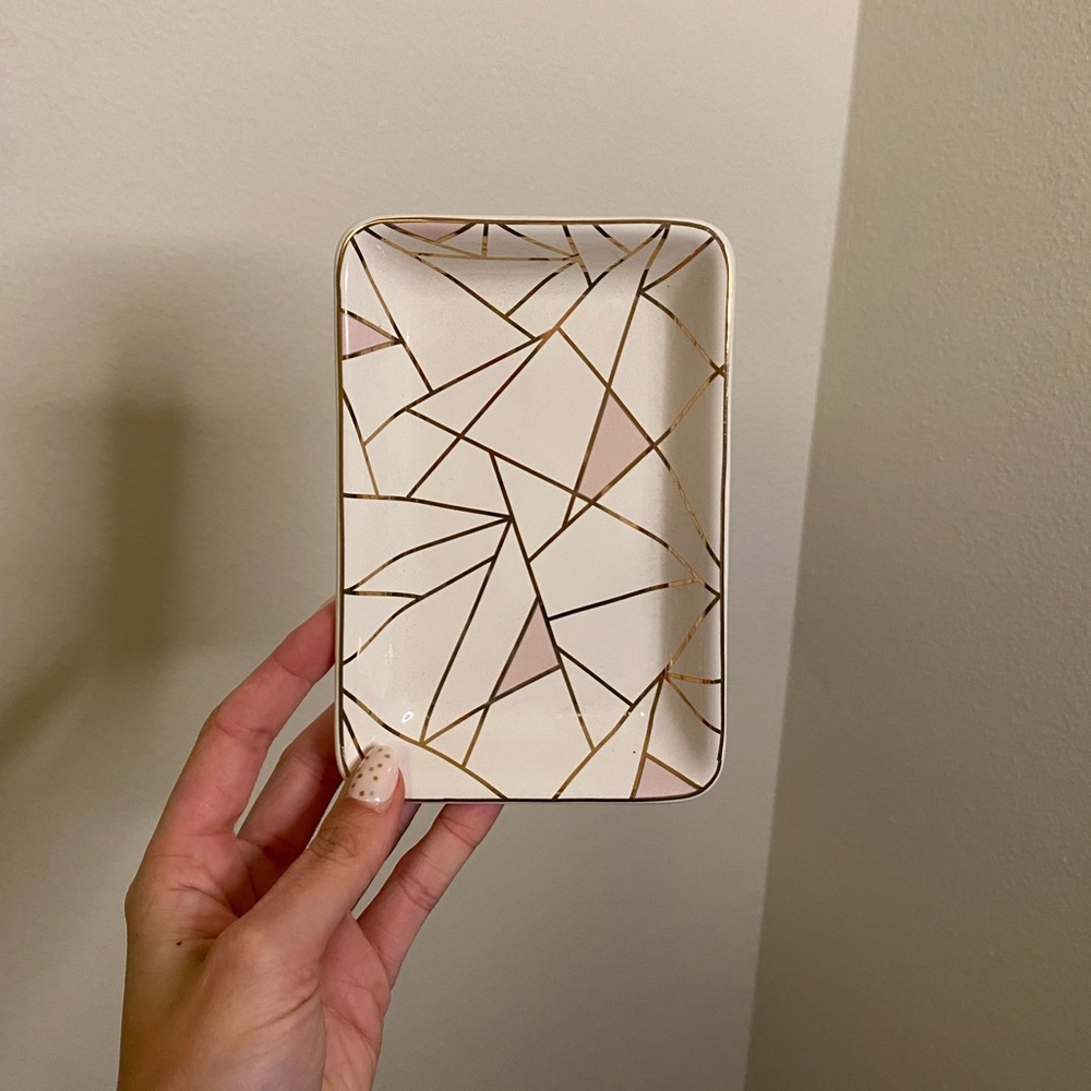 Summer and Rose trinket tray